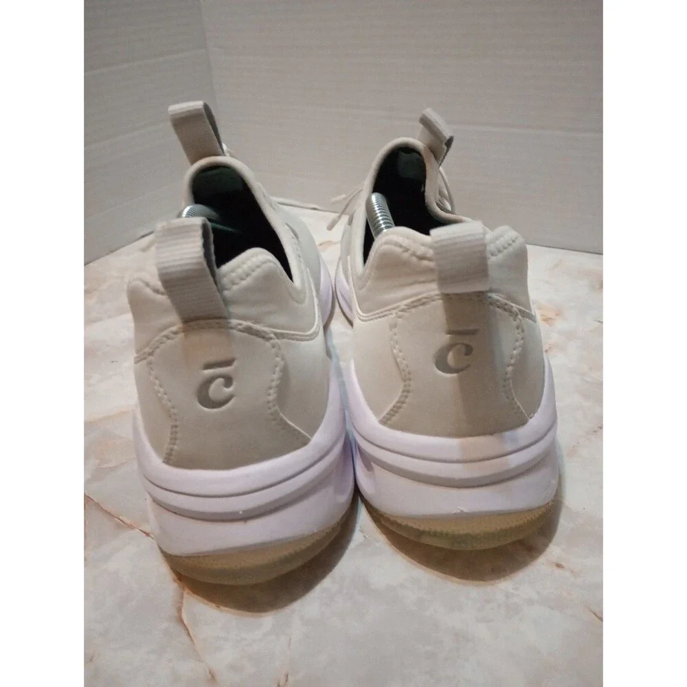 Clove Shoes Mens Size 10.5 Whute Slip On Nursing Walking Sneakers Comfort - Picture 5 of 9